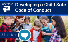 Developing a child safe code of conduct - face to face
